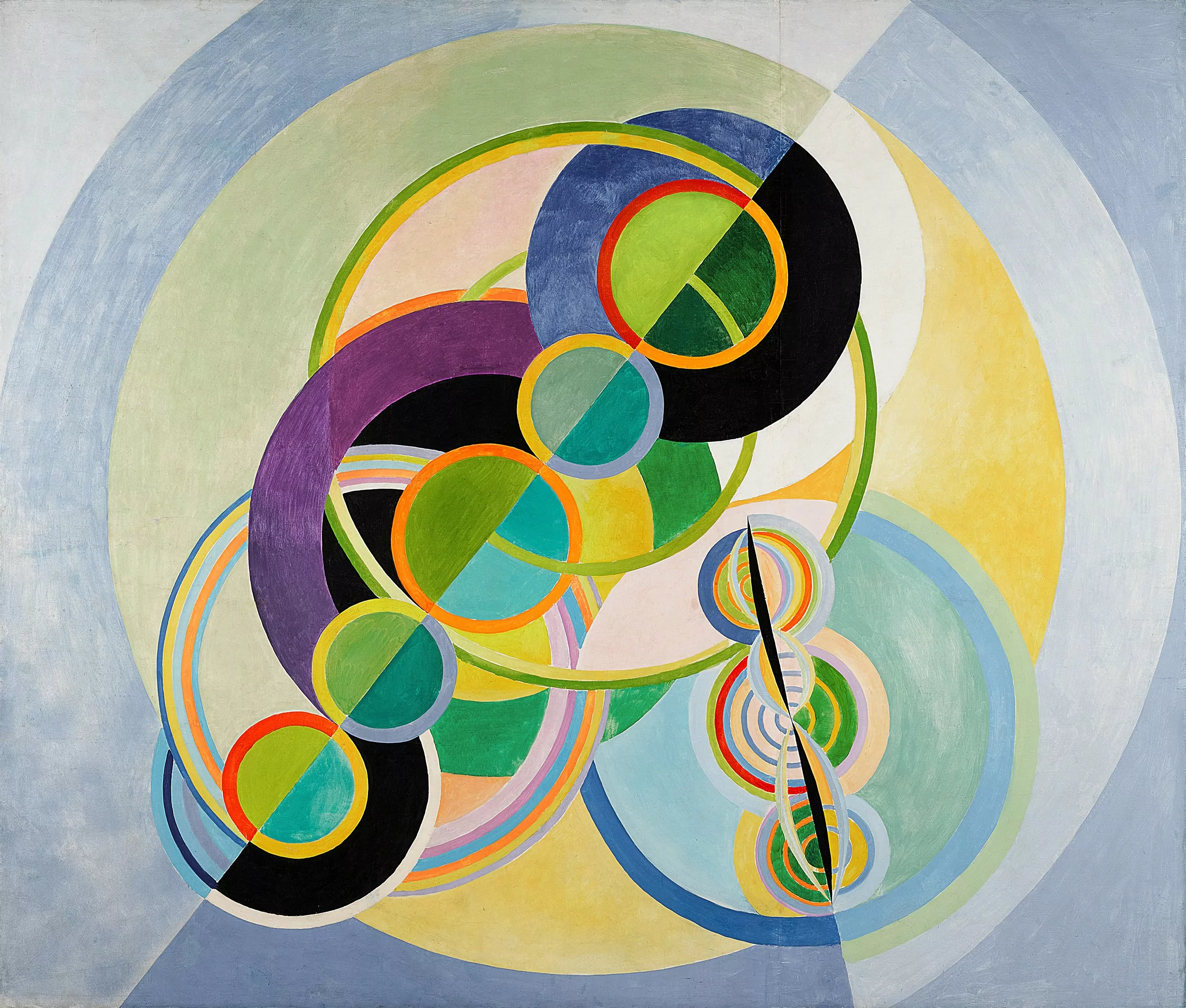 Circular rhythm, Robert Delaunay