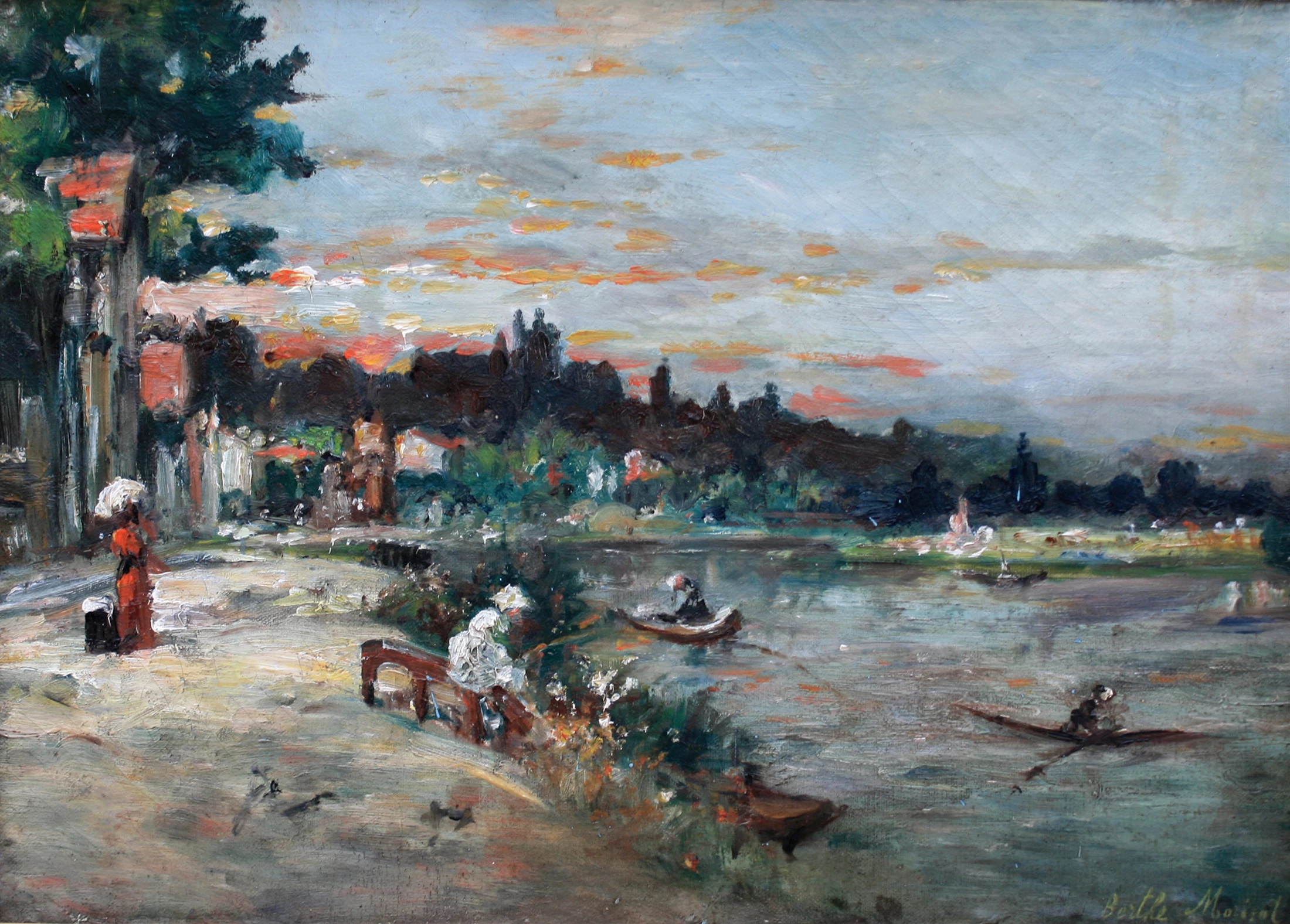 Memory of the Banks of l'Oise, Berthe Morisot