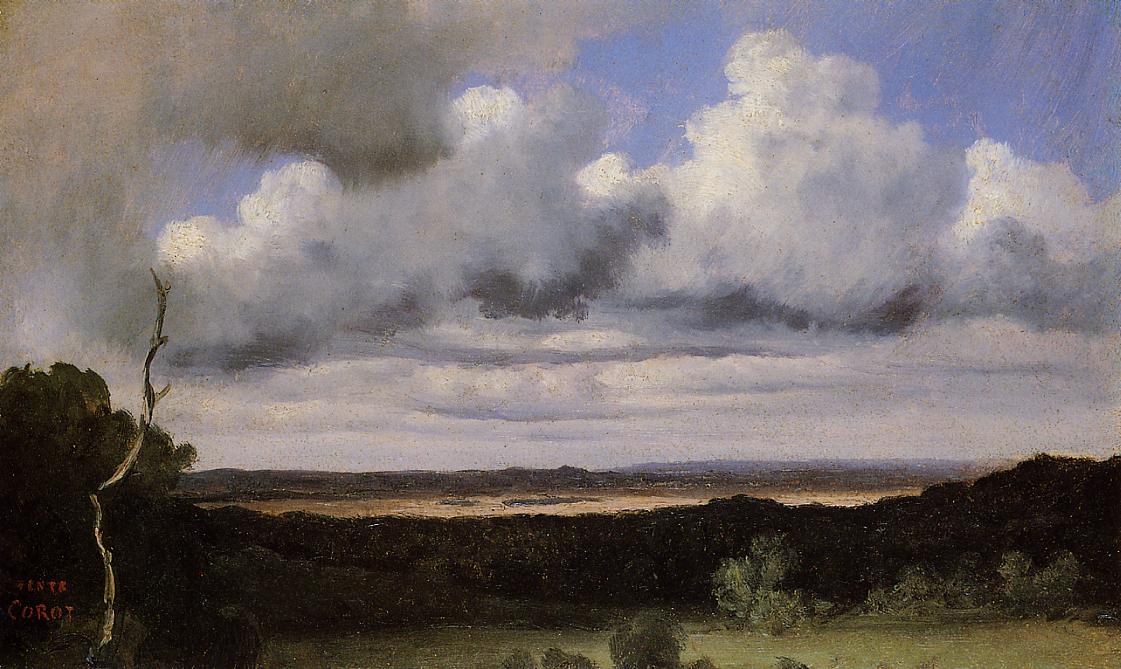 Fontainebleau, Storm Over The Plains, zoomed in
