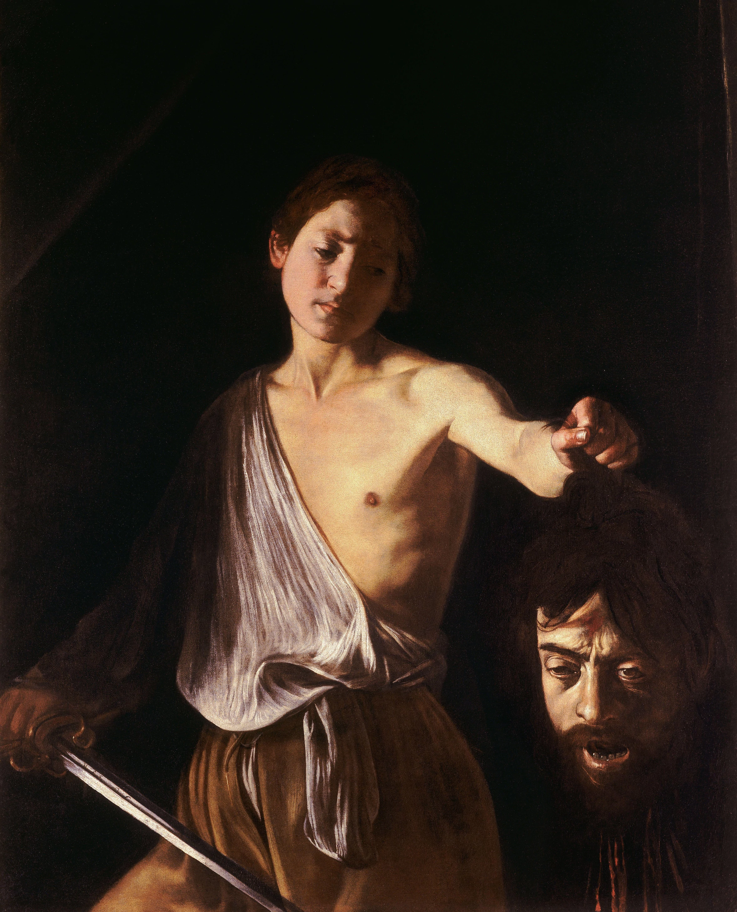 David with the Head of Goliath (1610), Caravaggio