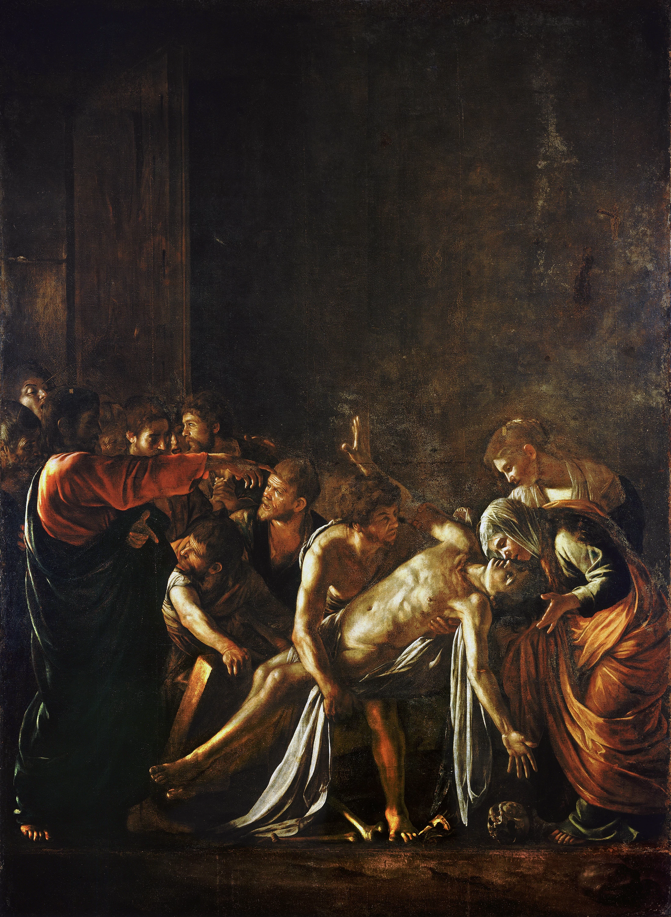Raising of Lazarus, Caravaggio