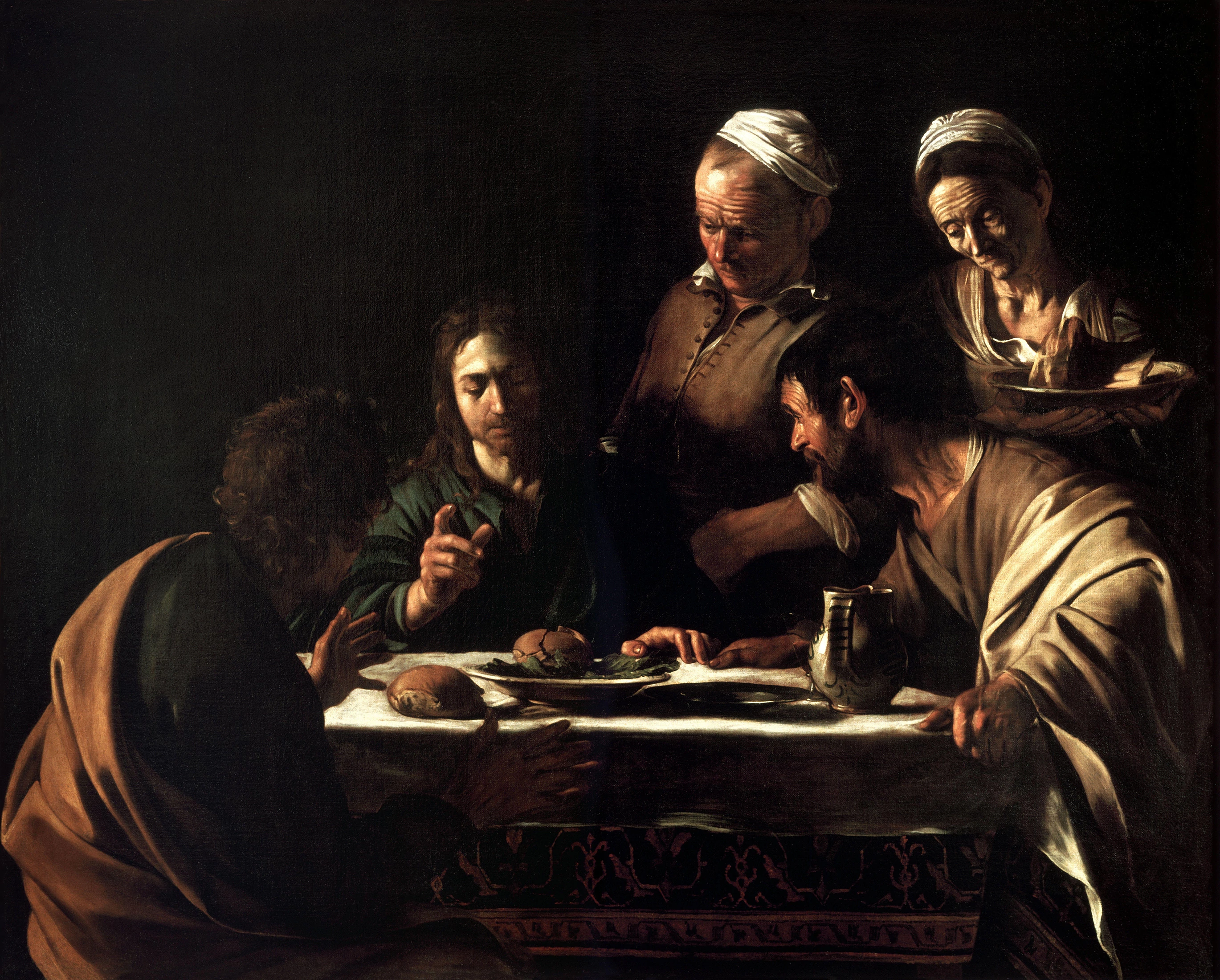 Supper at Emmaus (1606), Caravaggio