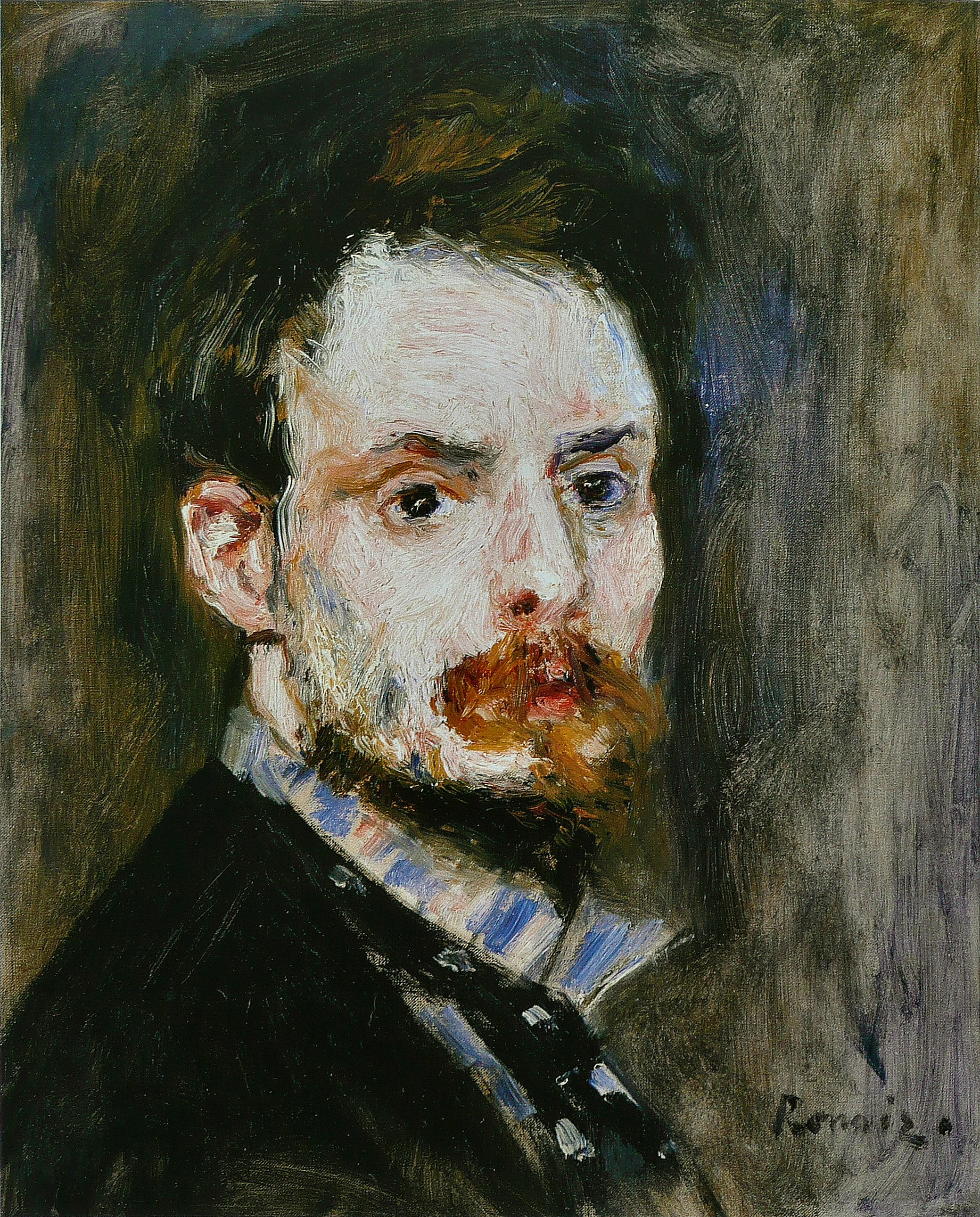 Self-portrait, Pierre-Auguste Renoir