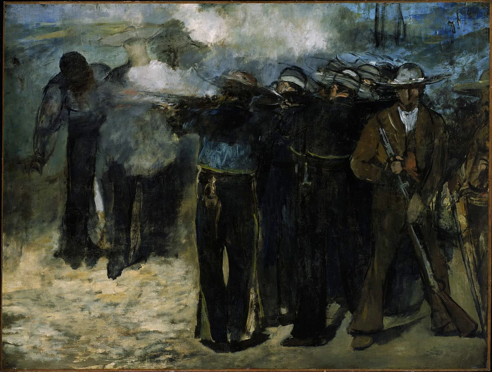 The Execution of Emperor Maximilian, Édouard Manet
