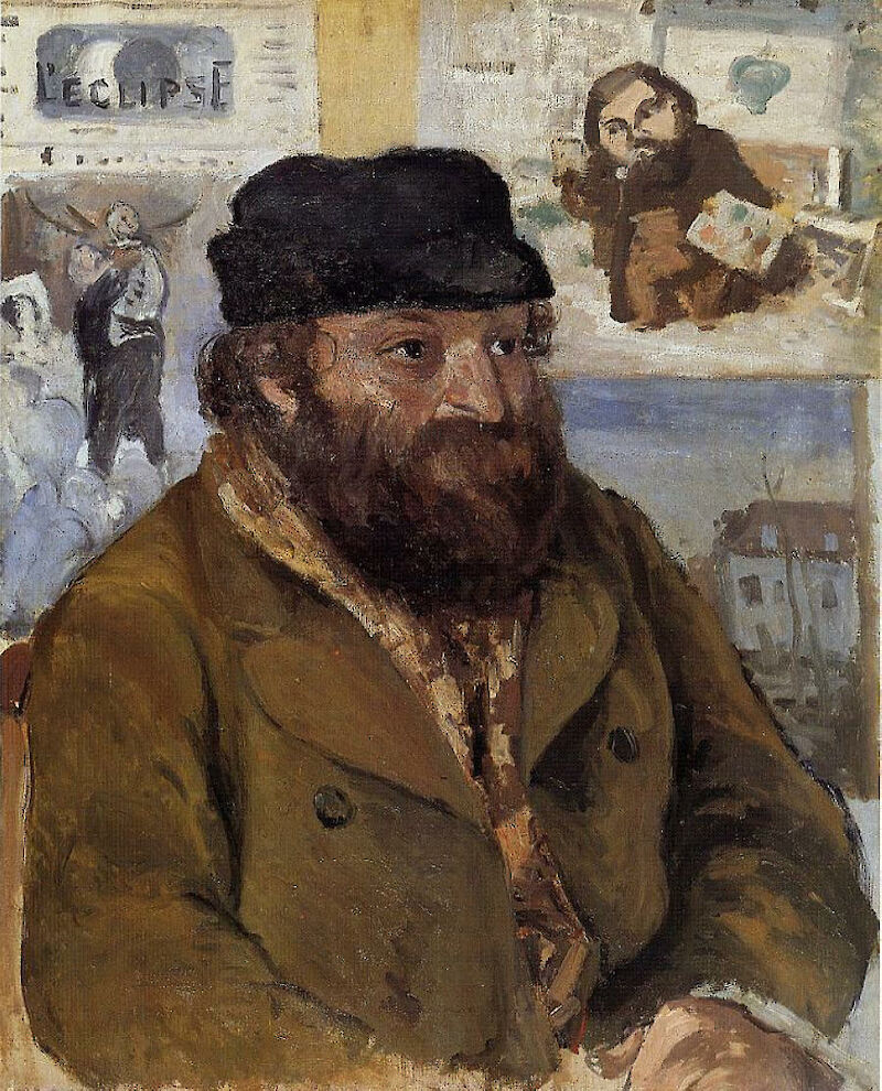 Portrait of Cézanne scale comparison