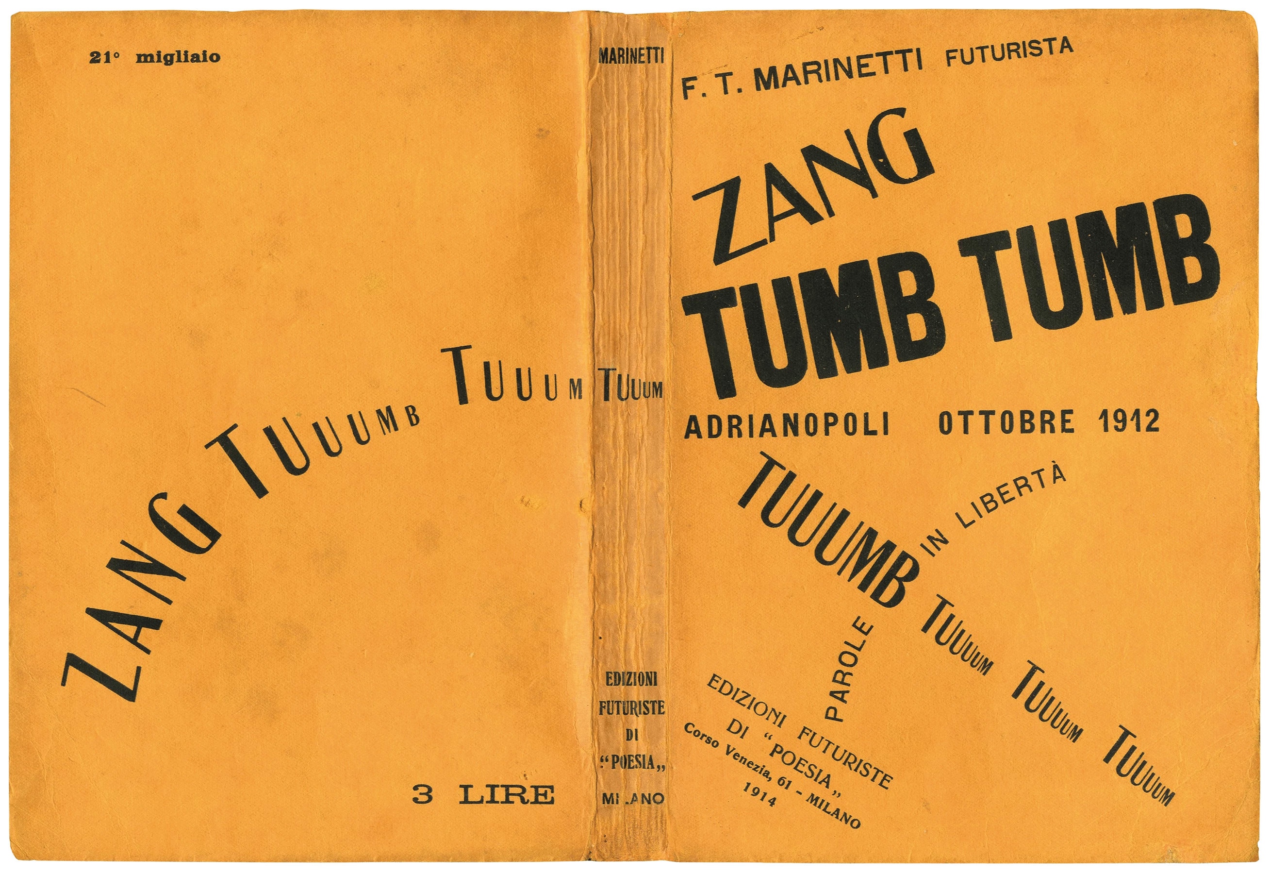 Zang Tumb Tumb, Filippo Tommaso Marinetti