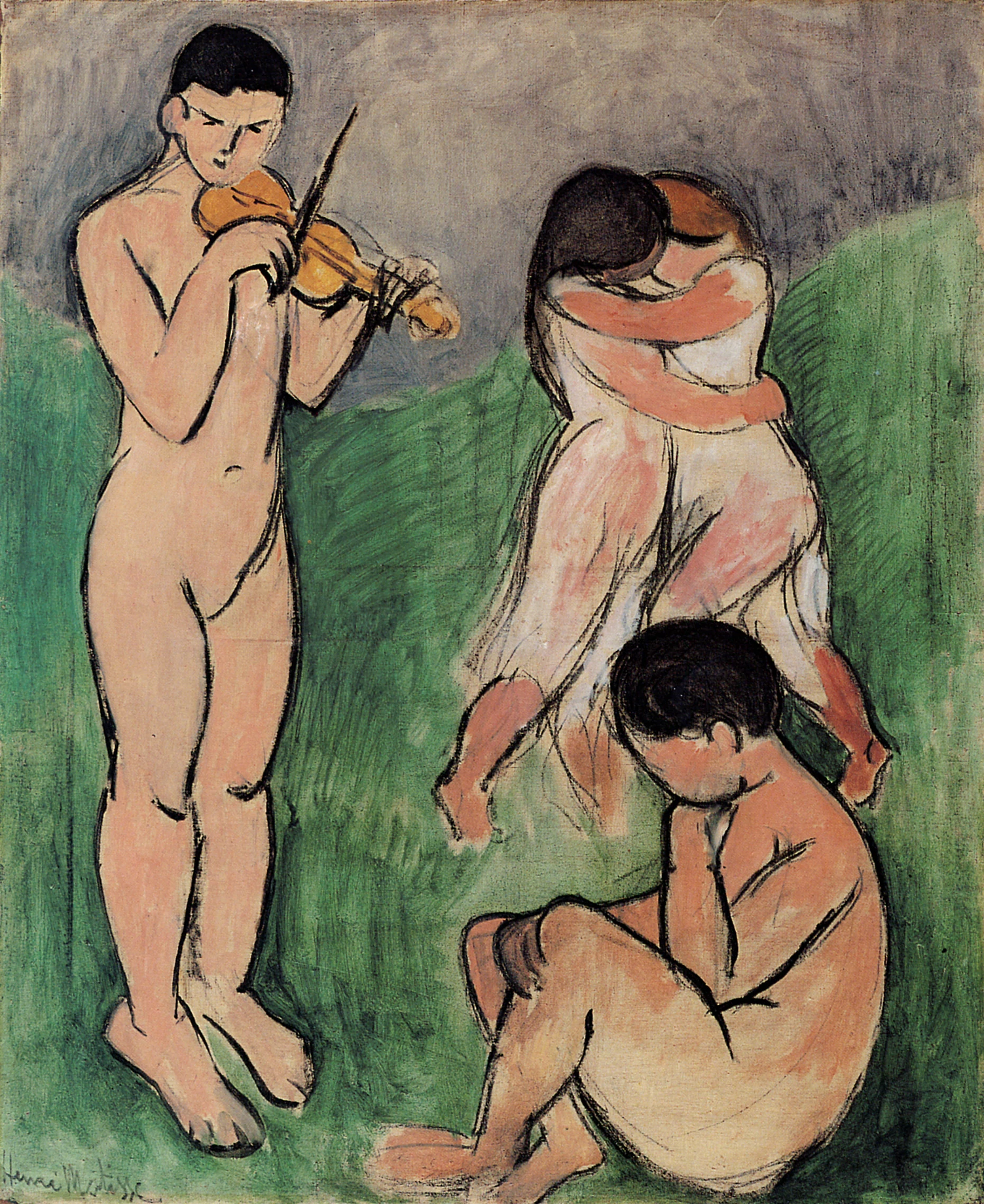 Music (Sketch), Henri Matisse