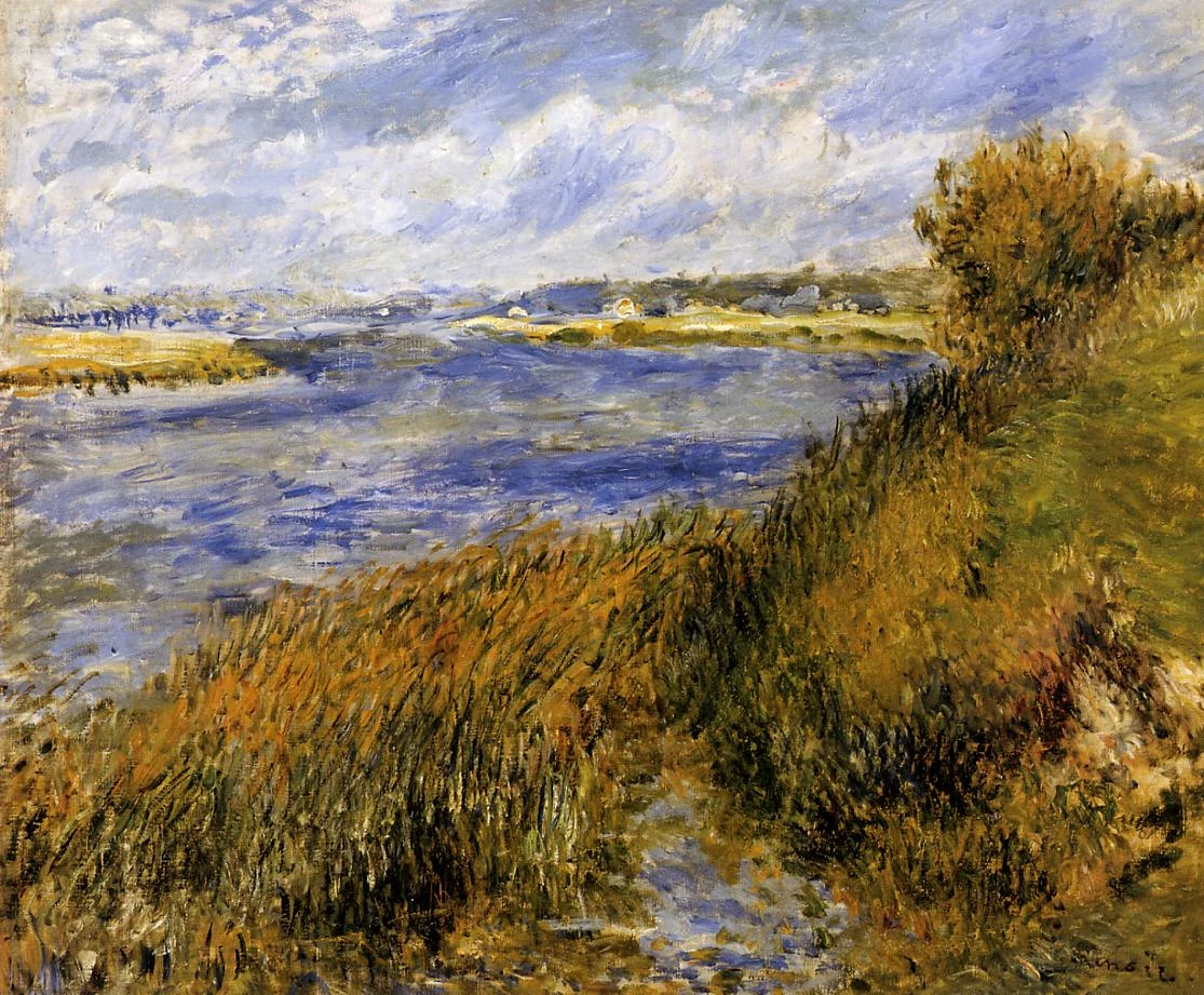The Banks of the Seine at Champrosay, Pierre-Auguste Renoir