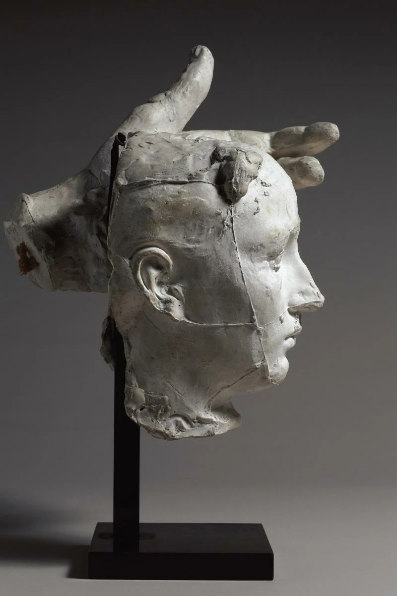 Assemblage: Mask of Camille Claudel and Left Hand of Pierre de Wissant, François Auguste René Rodin