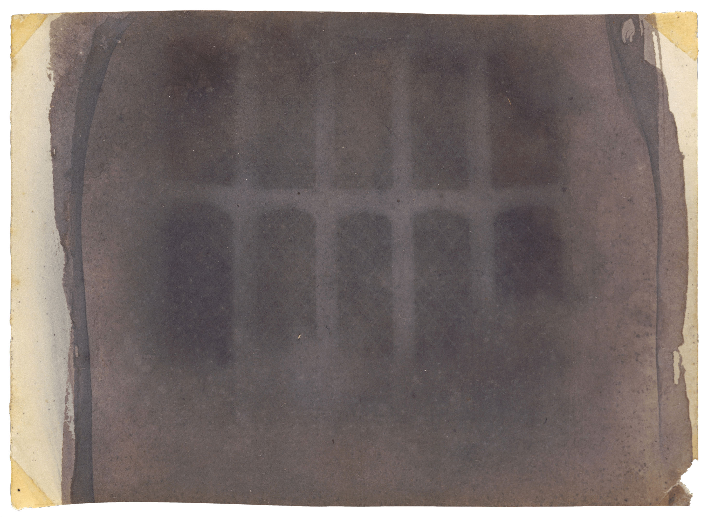 The Oriel Window, South Gallery, Lacock Abbey, zoomed in