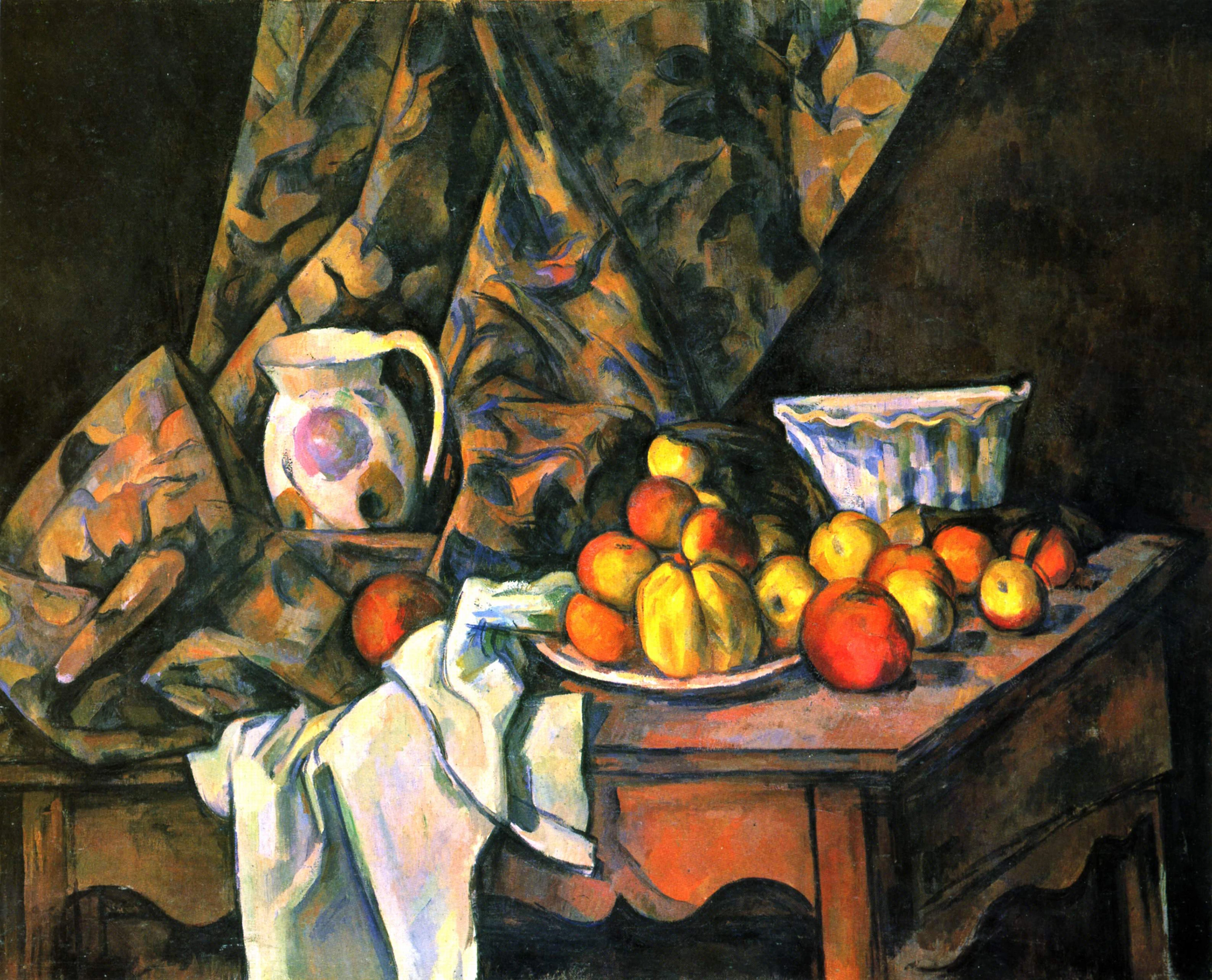 Still Life with Flower Holder, Paul Cézanne