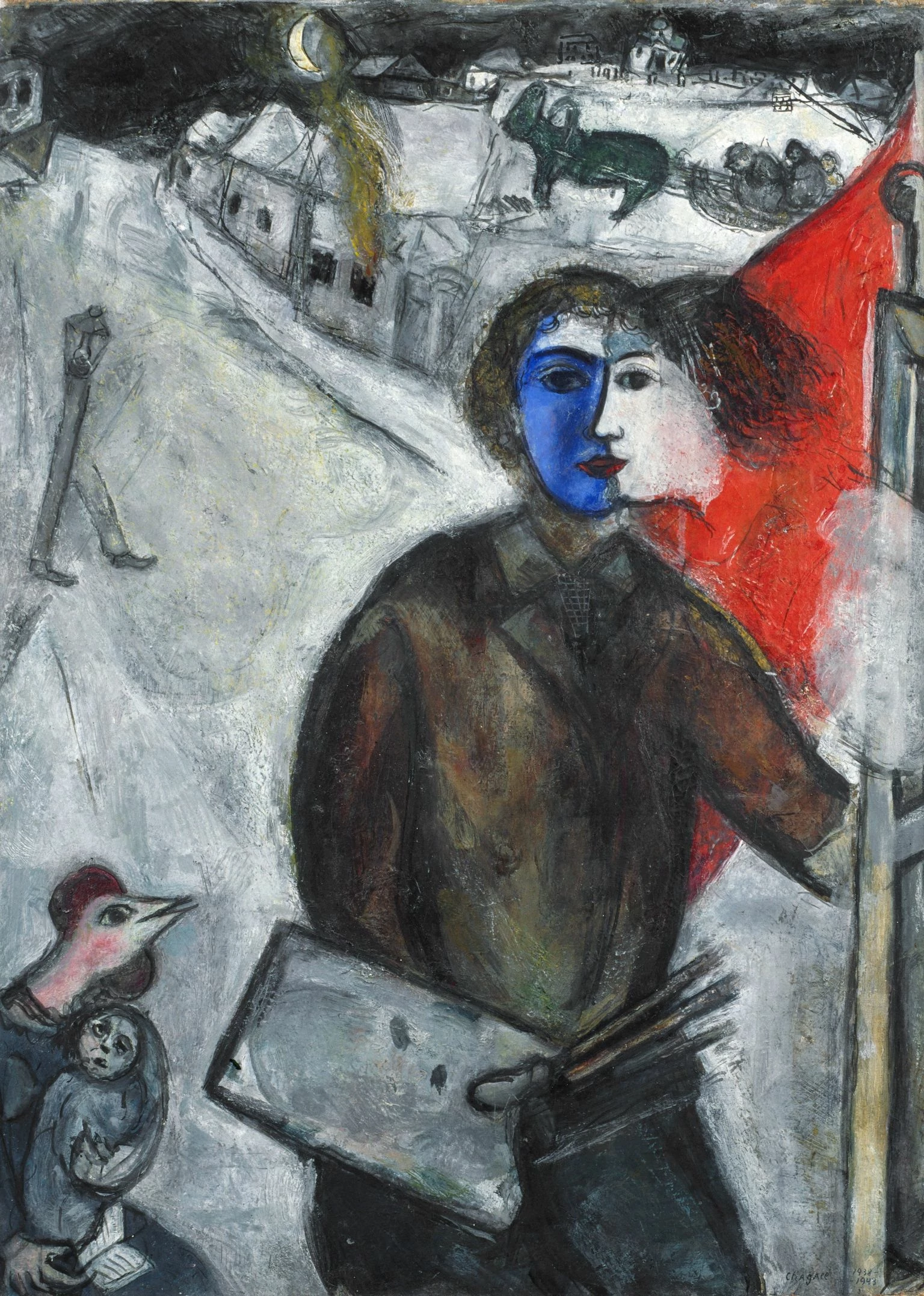 Between Darkness and Light, Marc Chagall