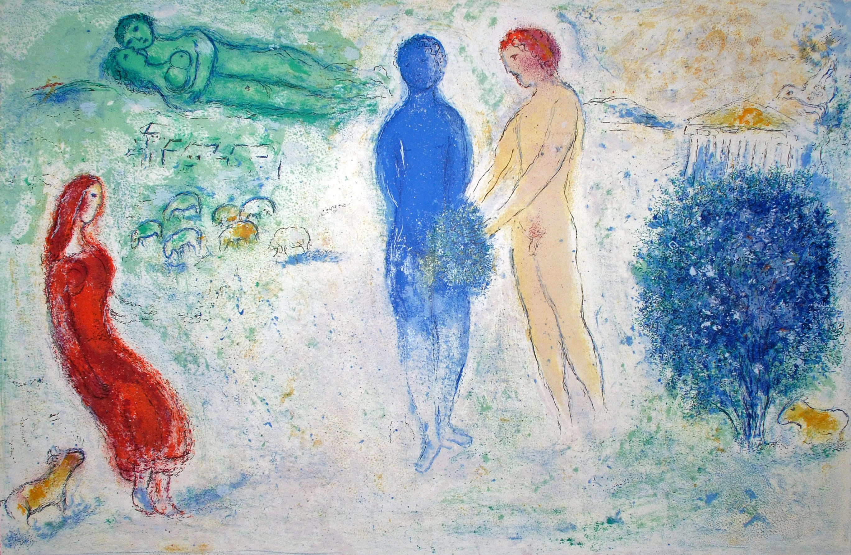 Chloe's Judgement, Marc Chagall