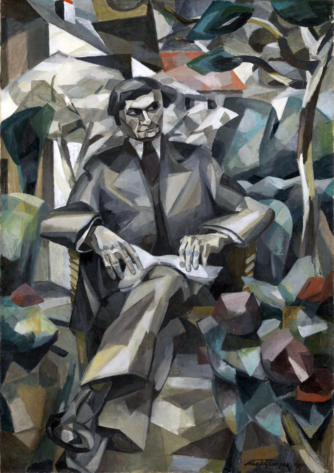Portrait de Jacques Nayral, Albert Gleizes