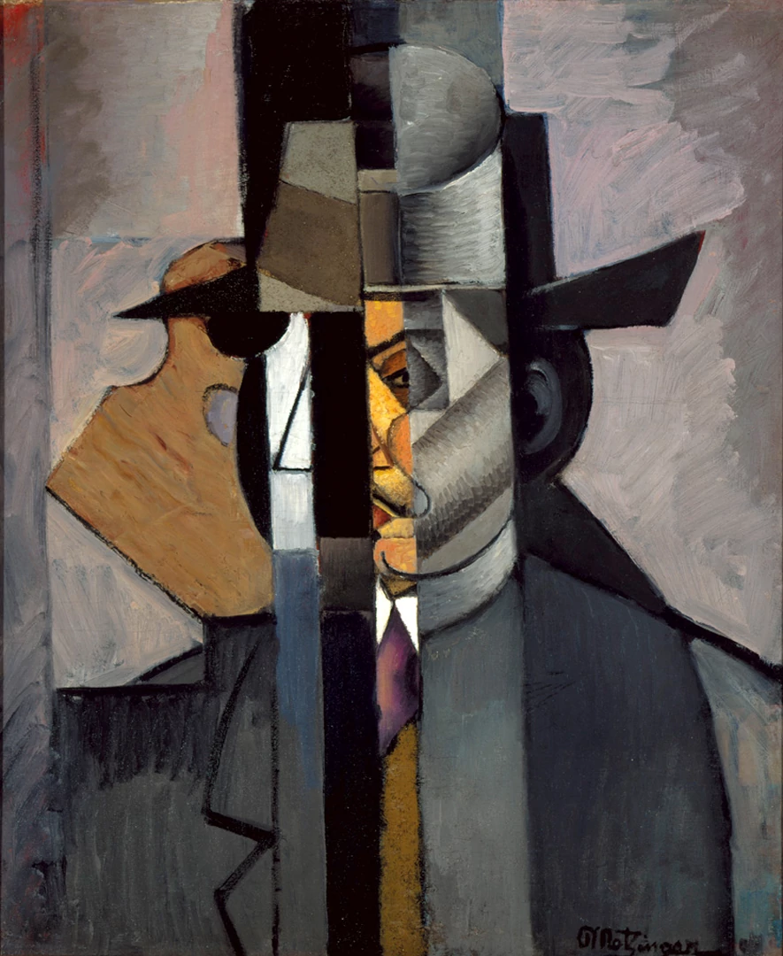 Portrait of Albert Gleizes, Jean Metzinger