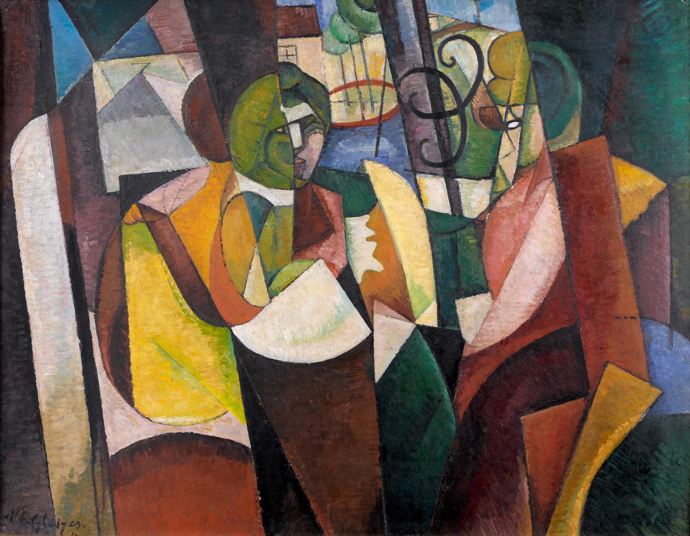 Women Sitting by a Window, Jean Metzinger