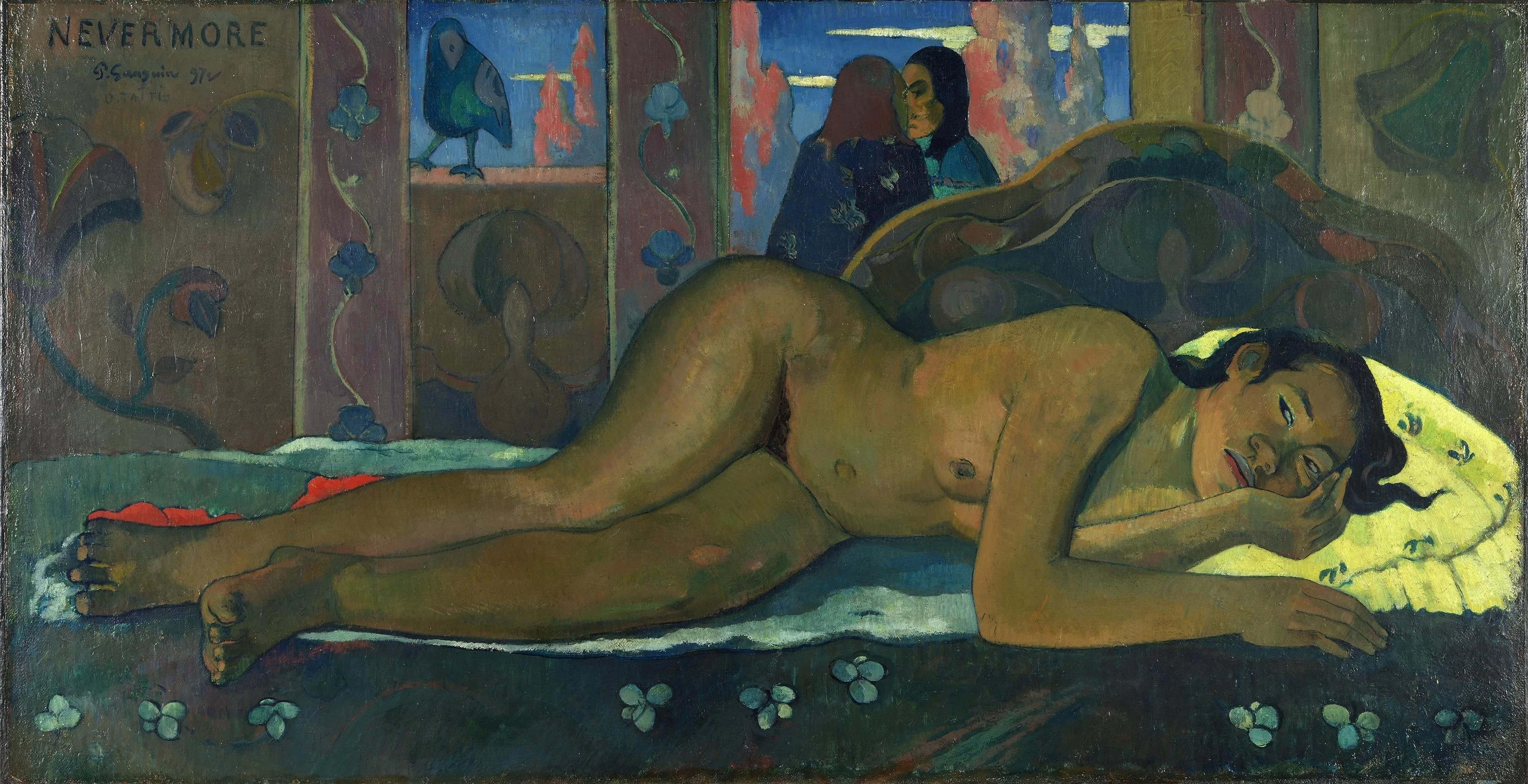 Nevermore (O Taiti), Paul Gauguin