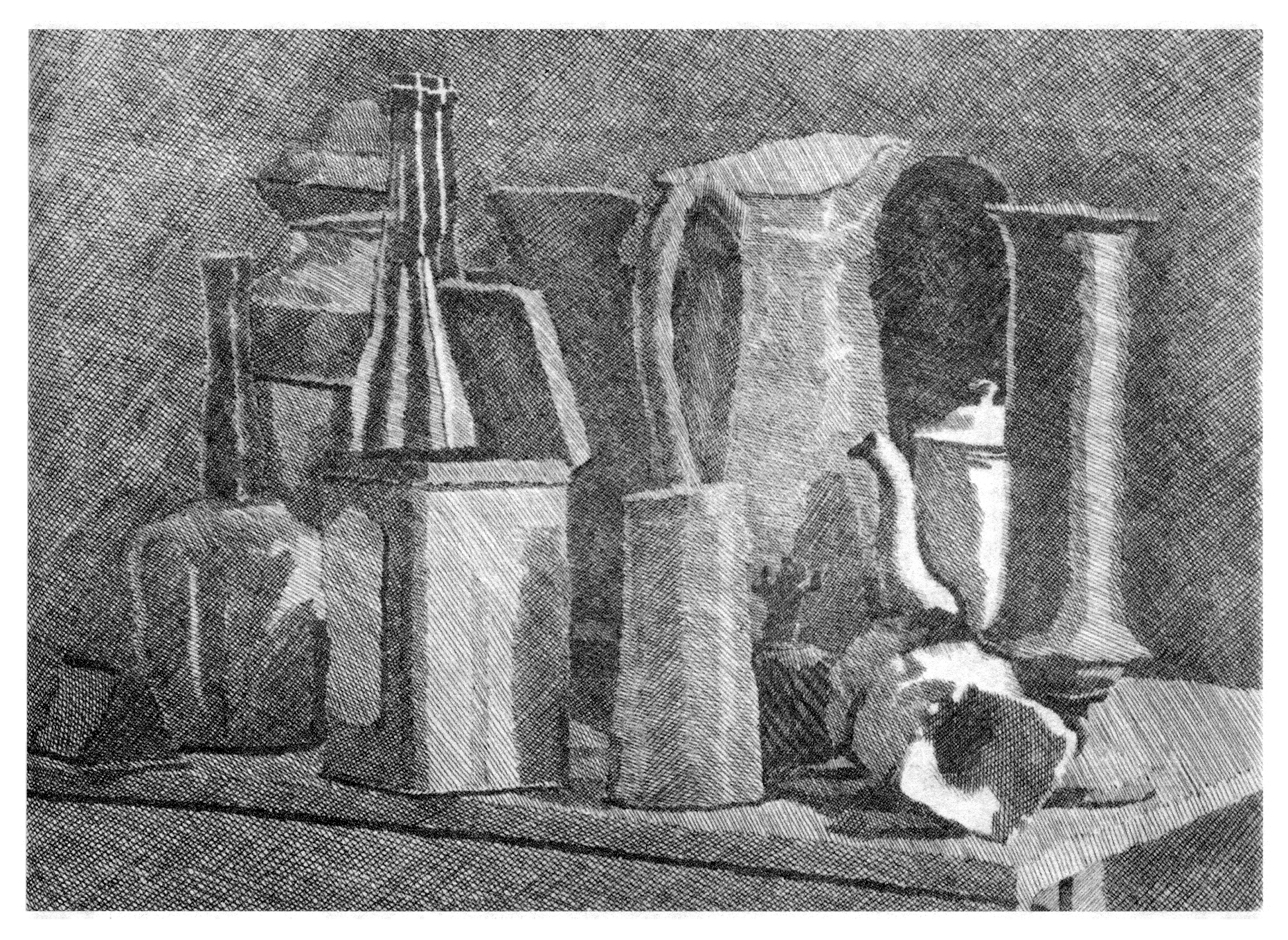 Large Still Life with Coffeepot, zoomed in
