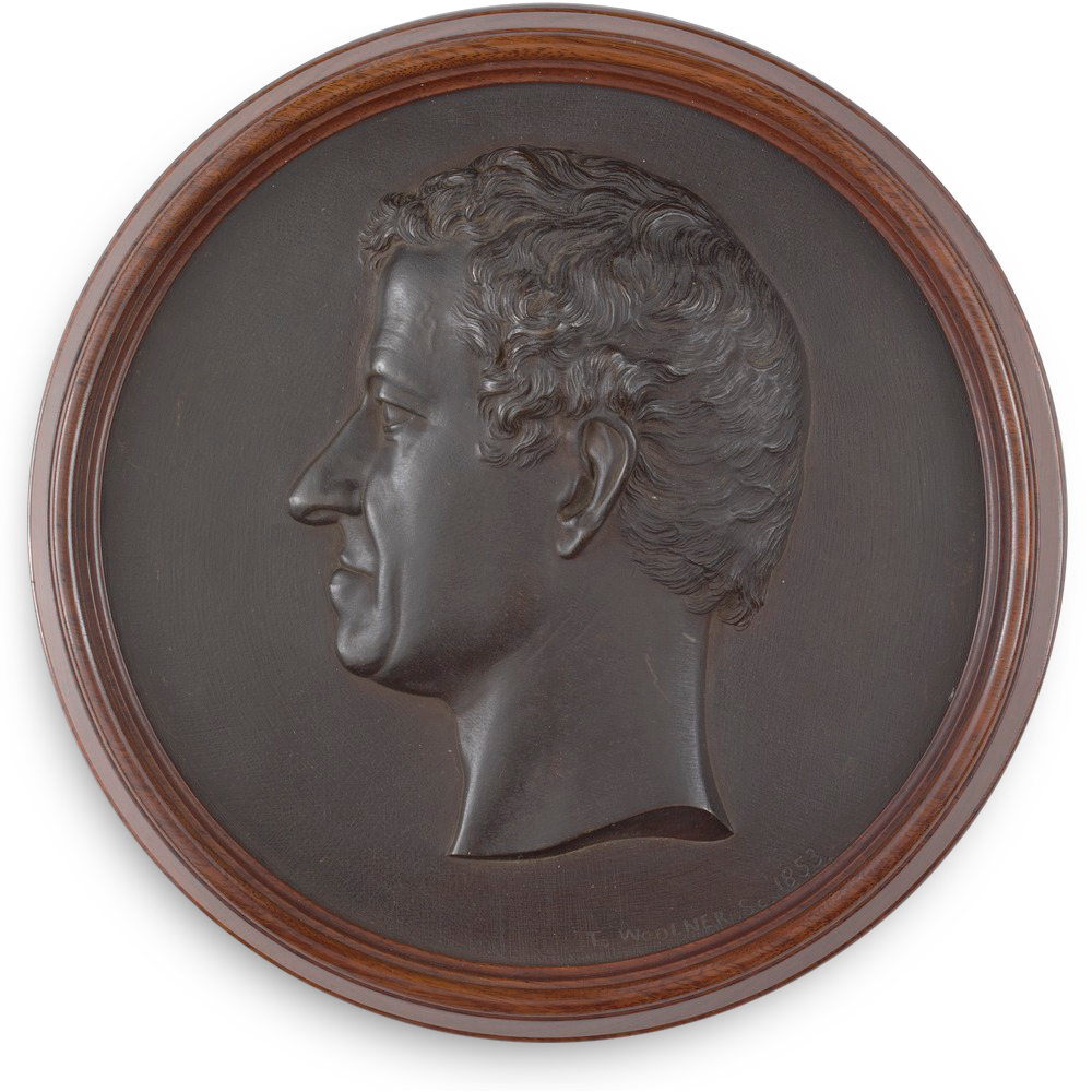 Portrait of Charles Joseph La Trobe, zoomed in