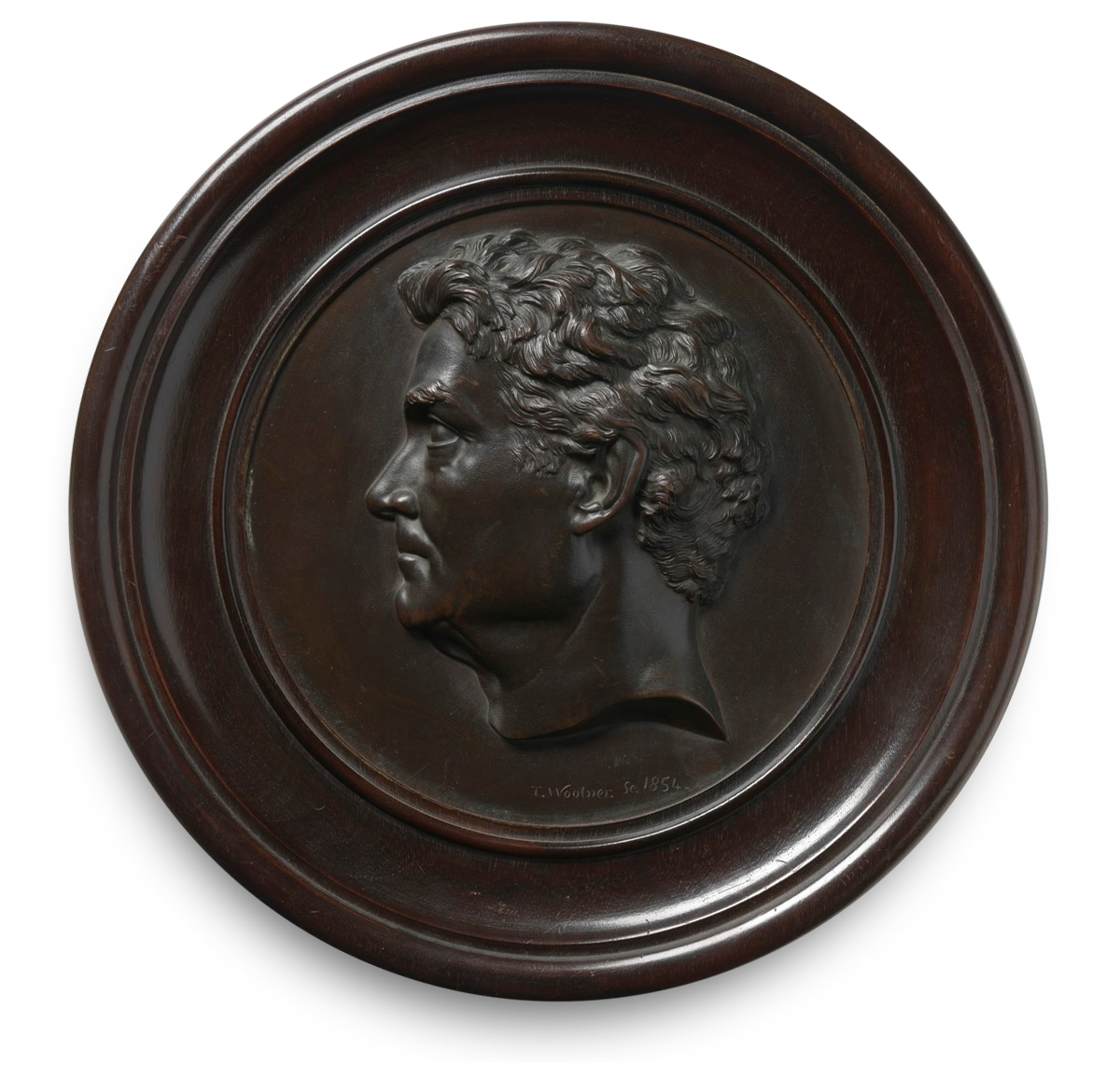 Portrait of William Charles Wentworth, zoomed in