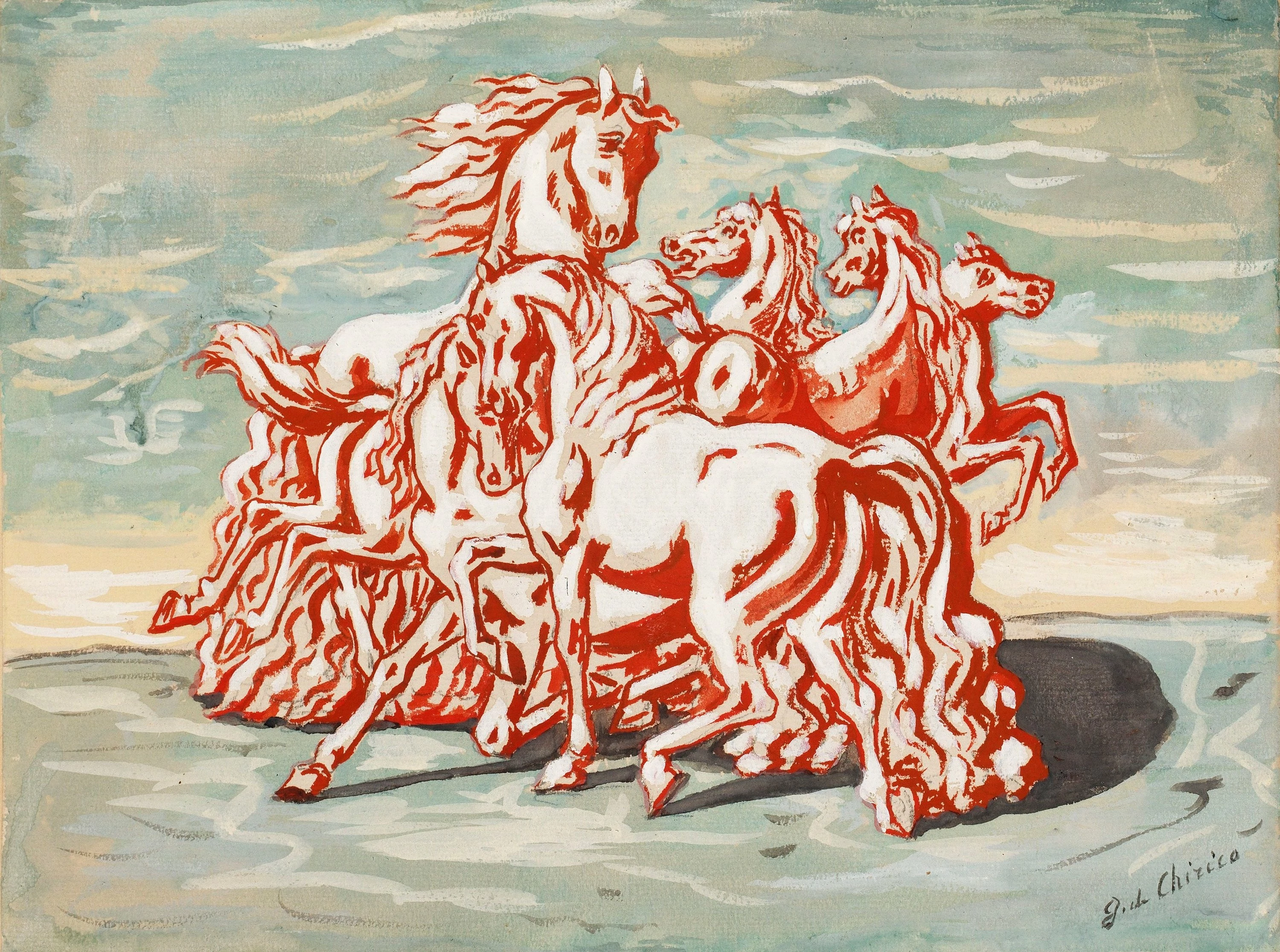 Cavalli, Giorgio de Chirico