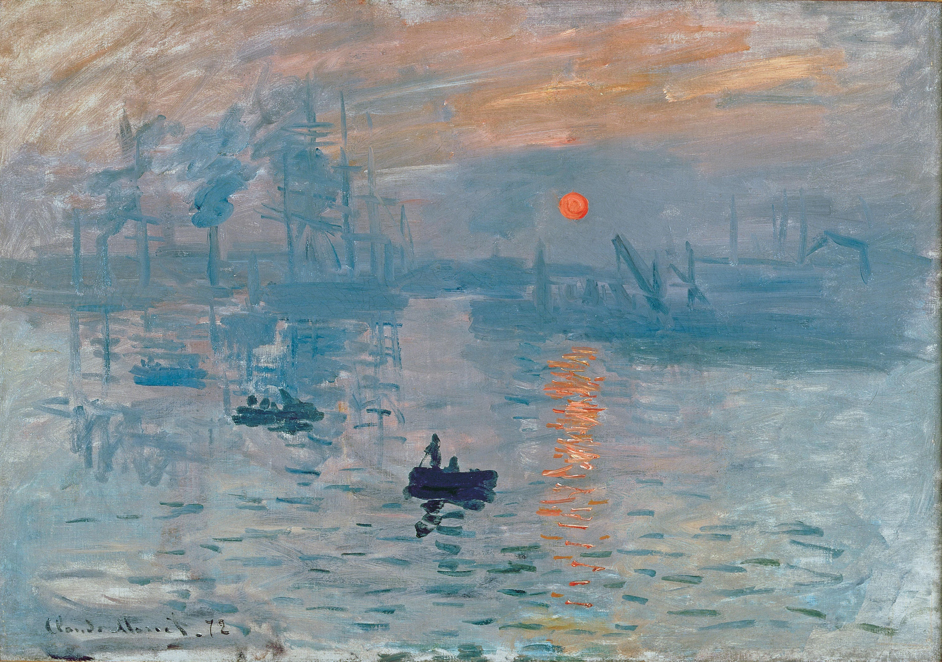 Impression Sunrise, Claude Monet