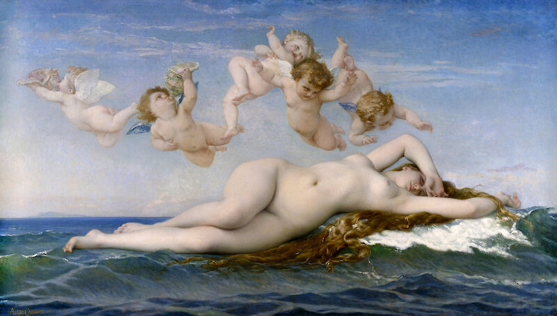 The Birth of Venus scale comparison