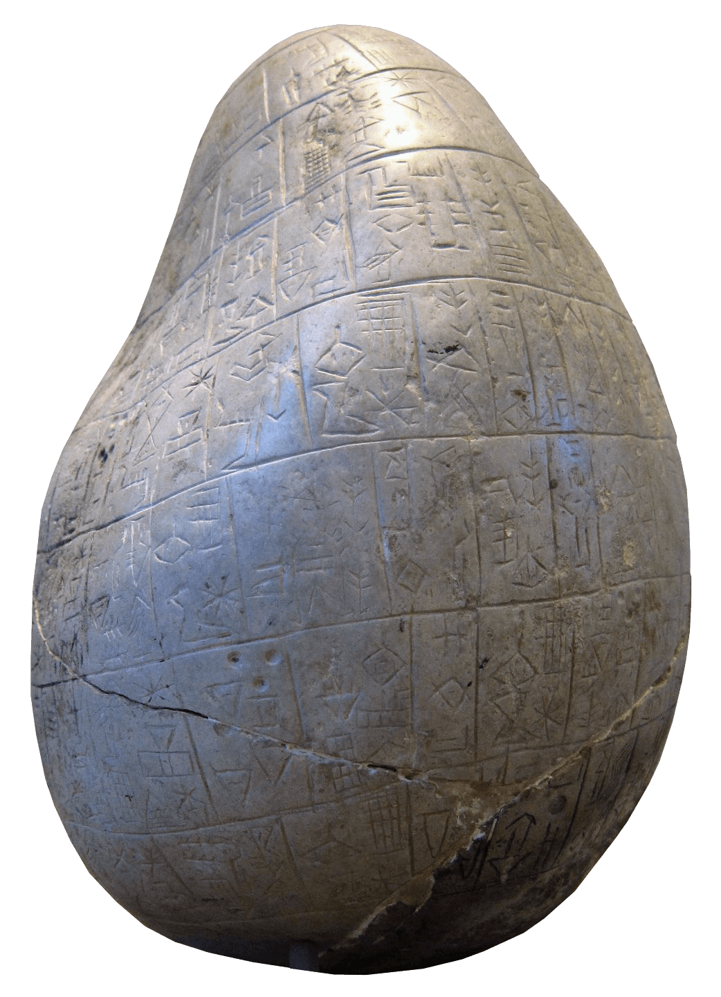 The Eannatum Boulder, zoomed in