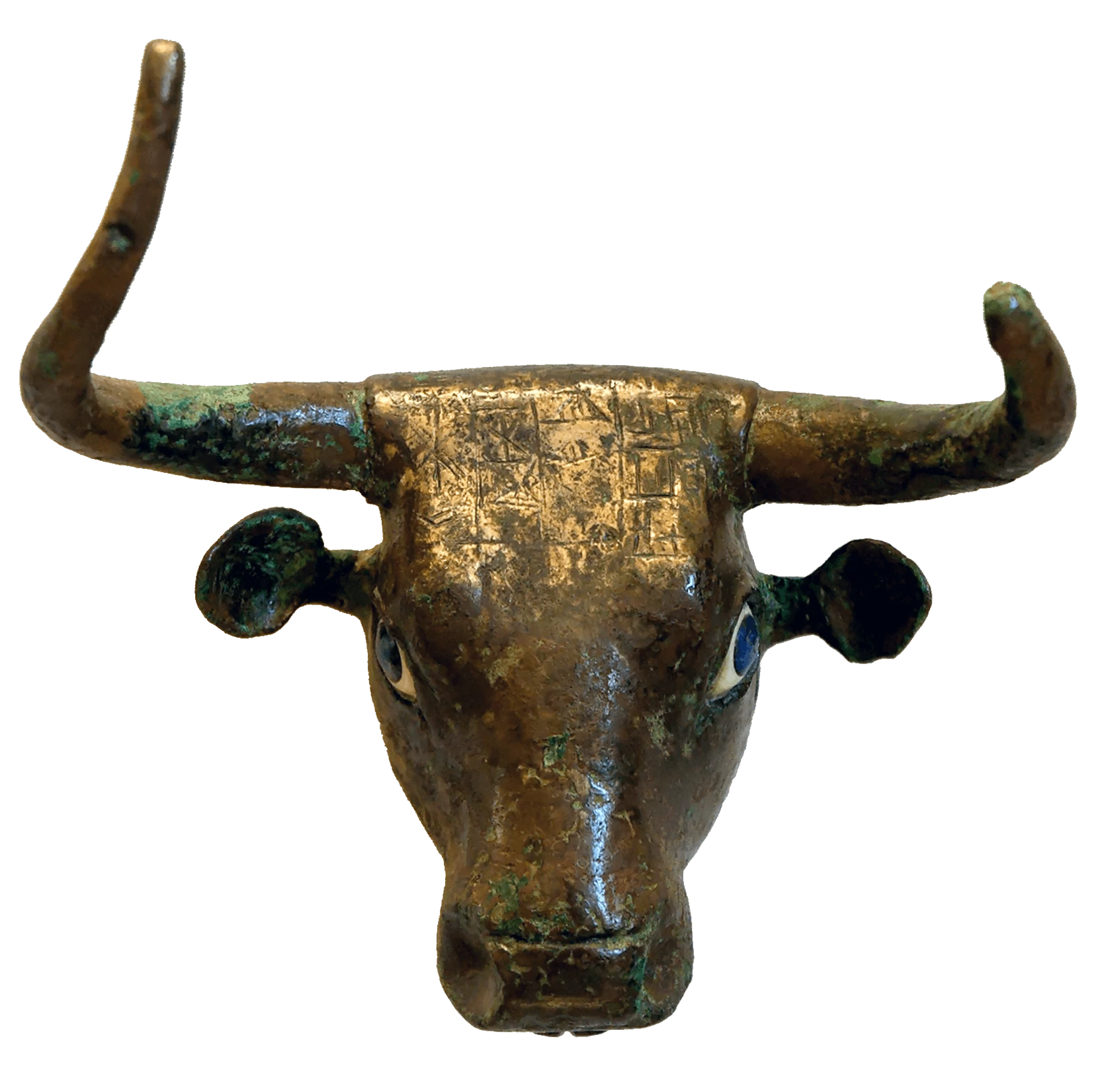 Bull Head from Girsu (Telloh), Mesopotamia