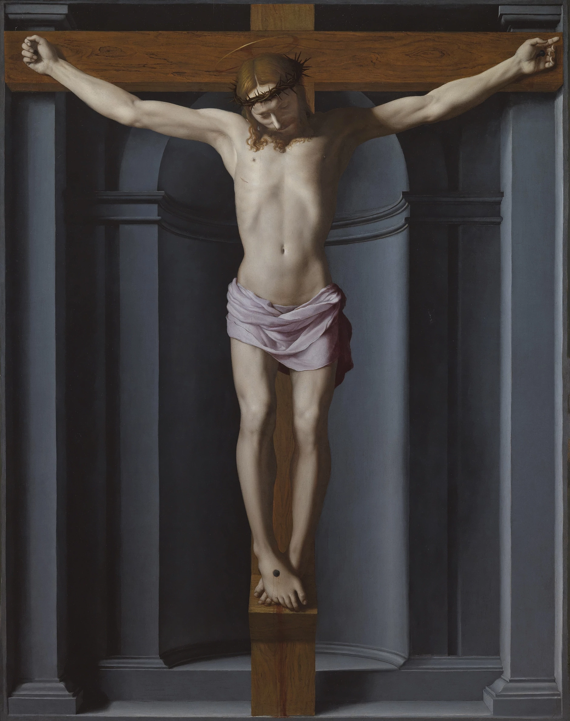 Crucified Christ, Agnolo Bronzino