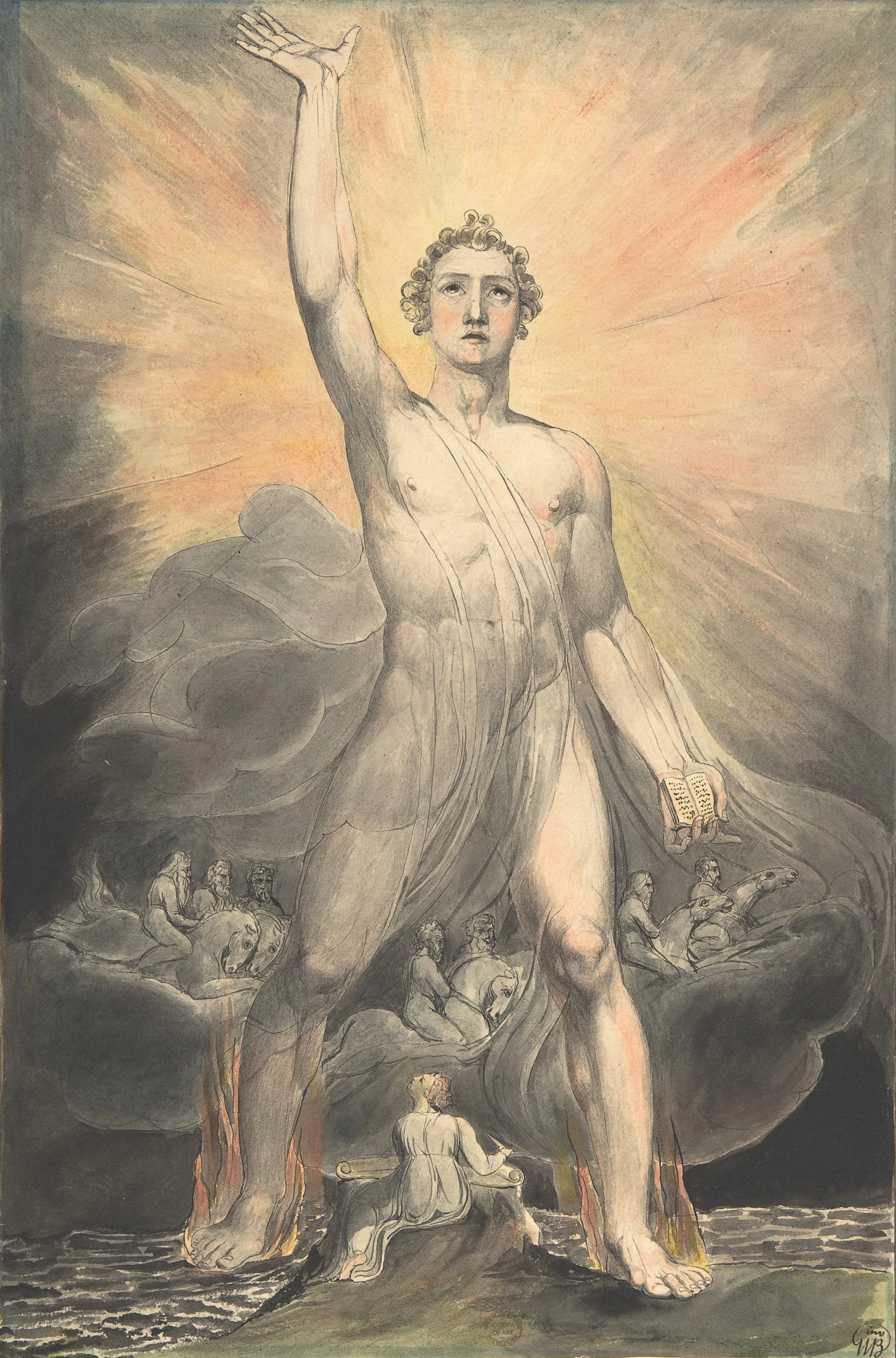 Angel of the Revelation, William Blake