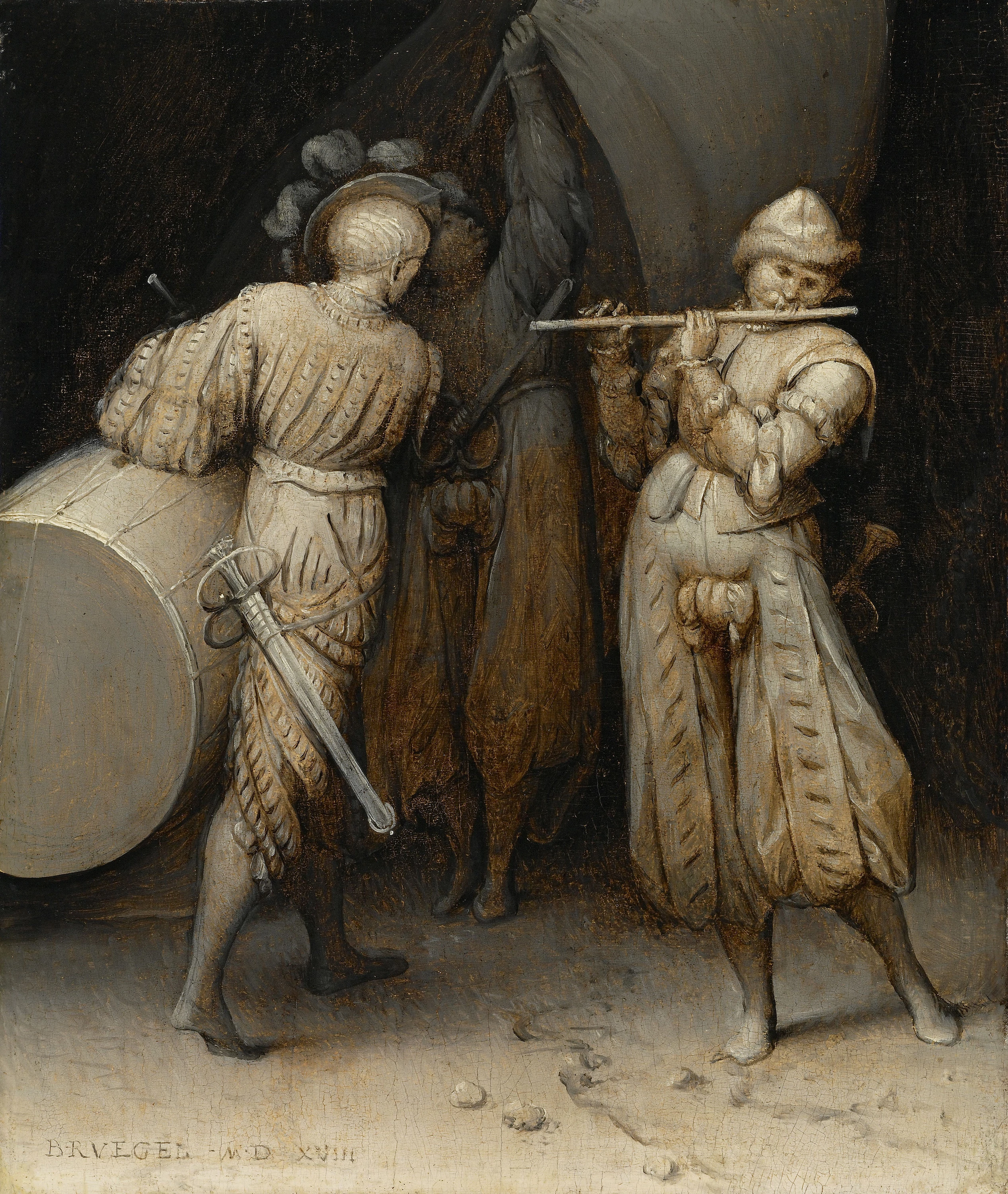 The Three Soldiers, Pieter Bruegel the Elder