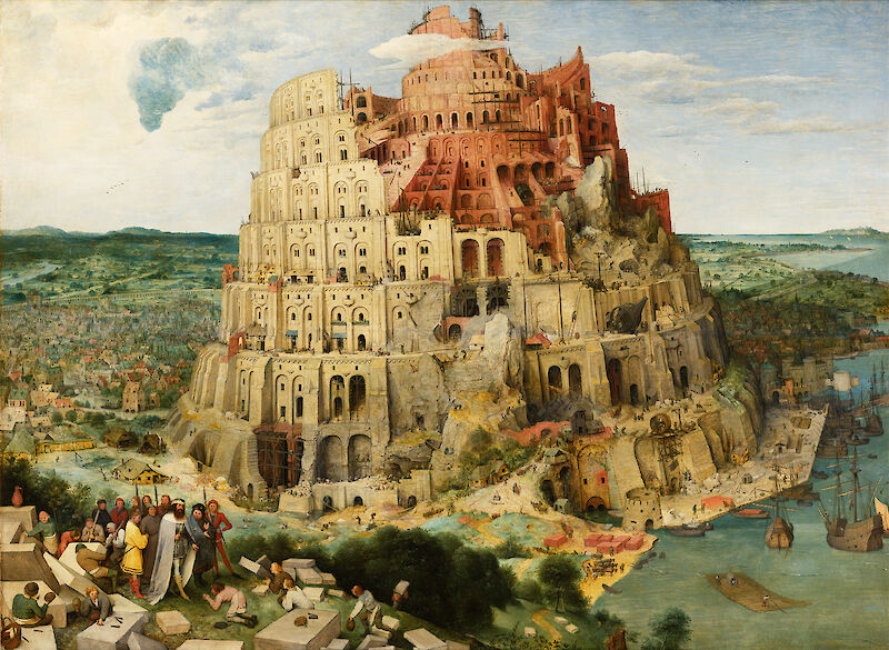 The Tower of Babel scale comparison